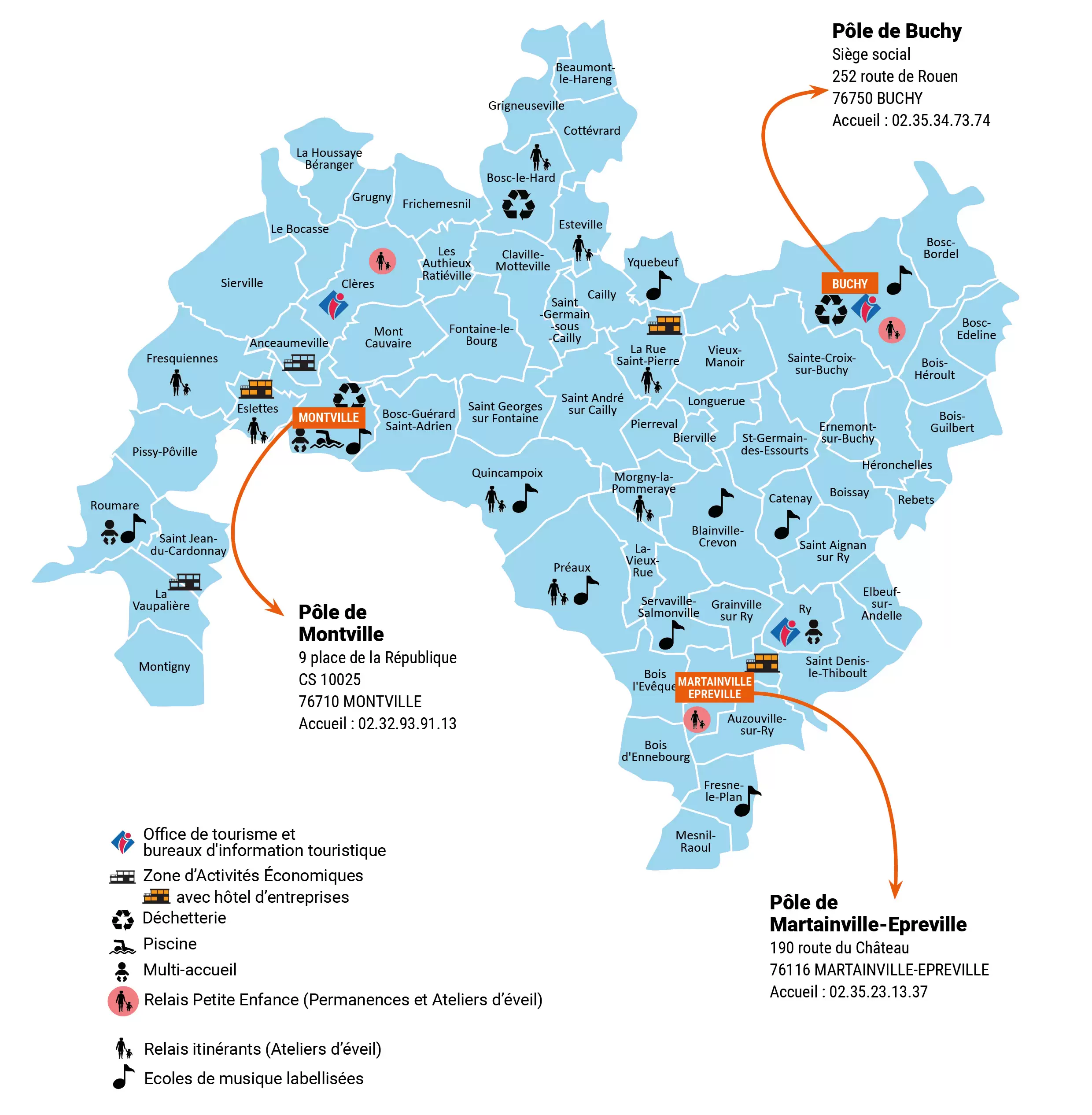 carte de inter caux vexin